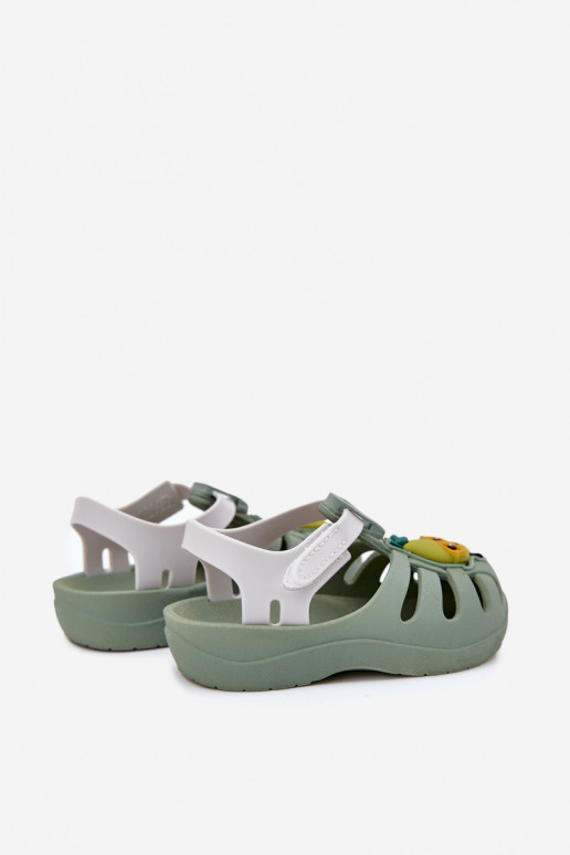 sandály Dětské se samolepicími uzávěry Owoce 83615 Ipanema Summer XIV Baby zelené sandály Dětské se samolepicími uzávěry Owoce 83615 Ipanema Summer XIV Baby zelené