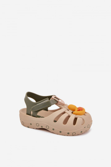 sandály Dětské se samolepicími uzávěry 83619 Ipanema Summer XV Baby béžové 2
