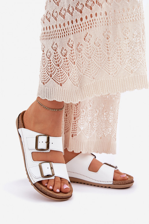 Pantofle  Z Klarami Inblu AA0002KU bílé Pantofle  Z Klarami Inblu AA0002KU bílé