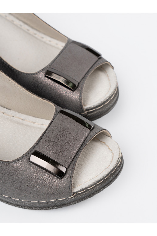 šedá sandály   šedá sandály