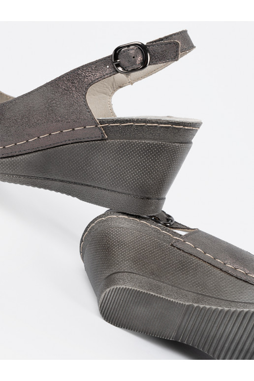 šedá sandály   šedá sandály