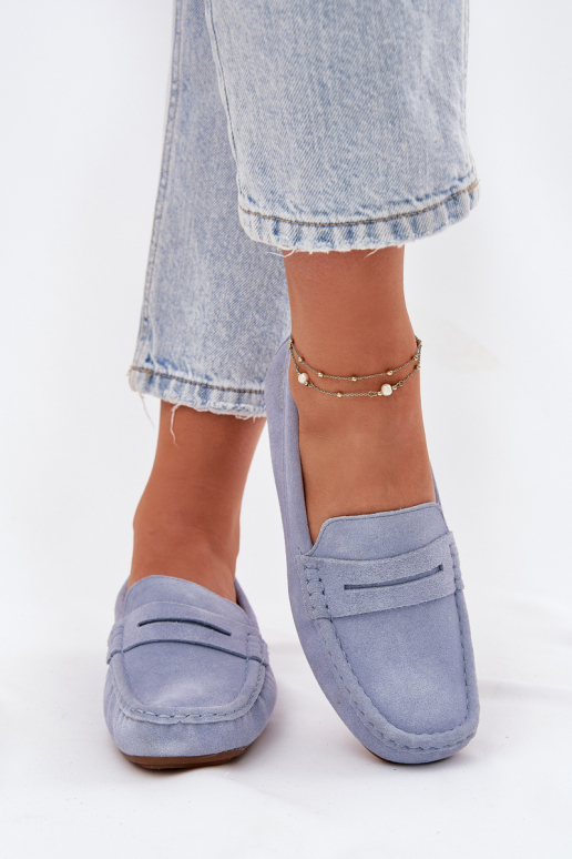 Zomšiniai mokasinai Big Star mėlynos... Zomšiniai mokasinai Big Star mėlynos...