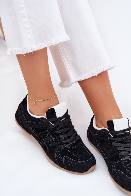 tenisky  Z z eko semišeu Černé Dorella tenisky  Z z eko semišeu Černé Dorella