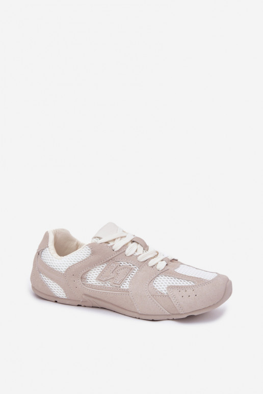 tenisky  Z z eko semišeu Bílá-béžové Dorella tenisky  Z z eko semišeu Bílá-béžové Dorella