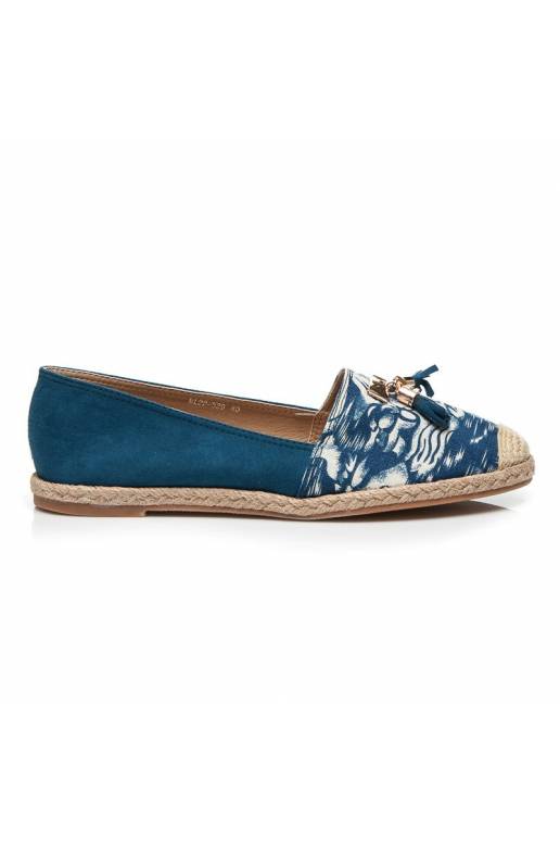 Espadrilės "Jeans Blue Suede" BL22-520BL