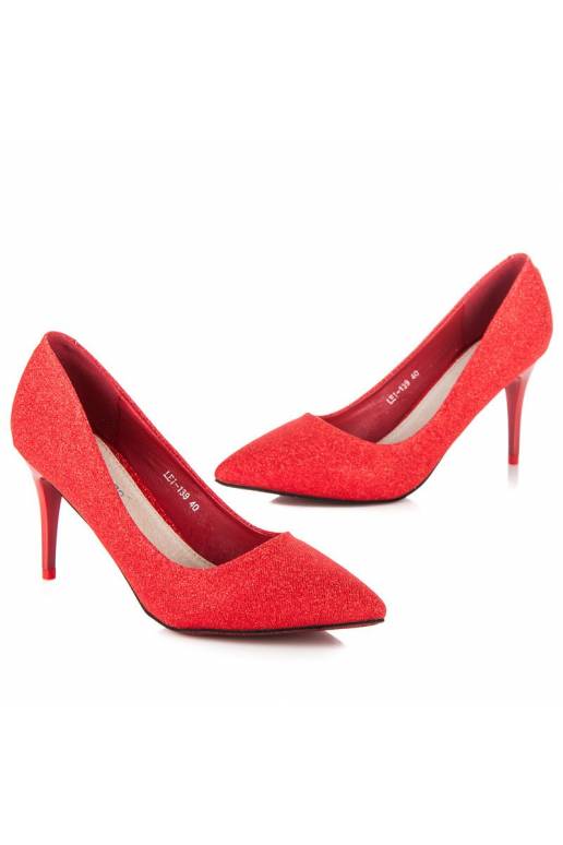 Blizgantys šventiški raudonos spalvos...