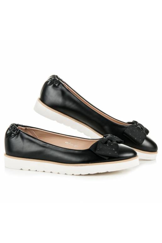 Juodos VICES balerinos su dekoruotais...