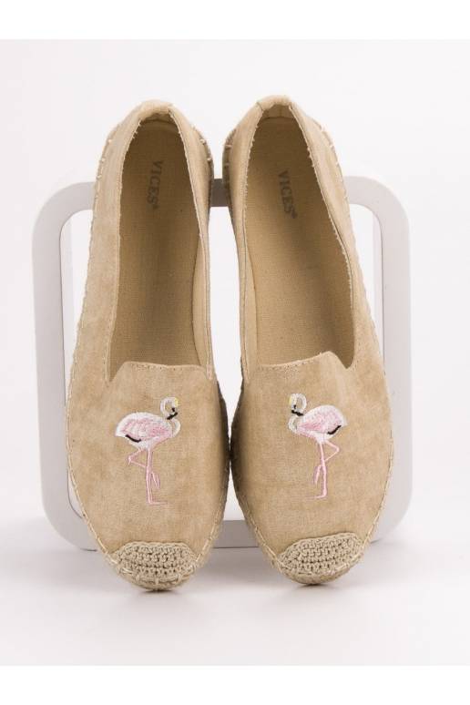 espadrilės su flamingais VICES 1202-14BE