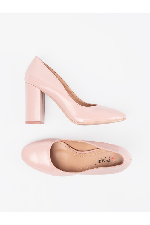 růžová lakované Obuv