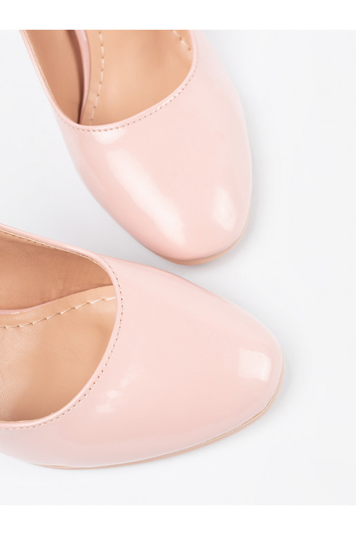 růžová lakované Obuv