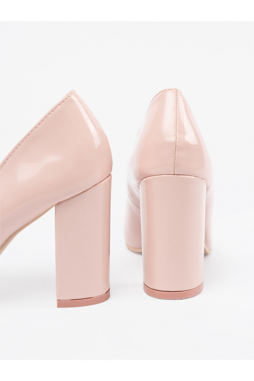 růžová lakované Obuv