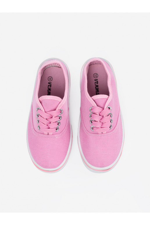 ležérní boty  růžová ležérní boty  růžová