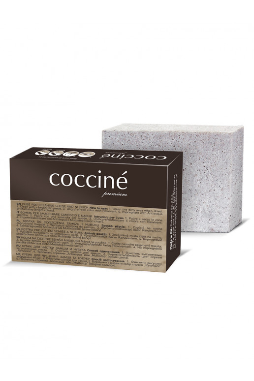 Kostka - czyścik do czyszczenia nubuku zamszu i skóry