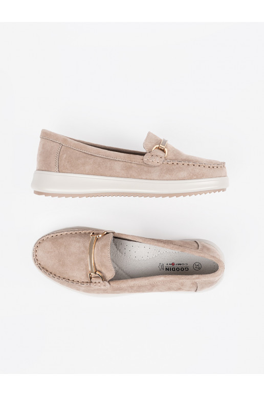 béžové mokasíny  béžové mokasíny