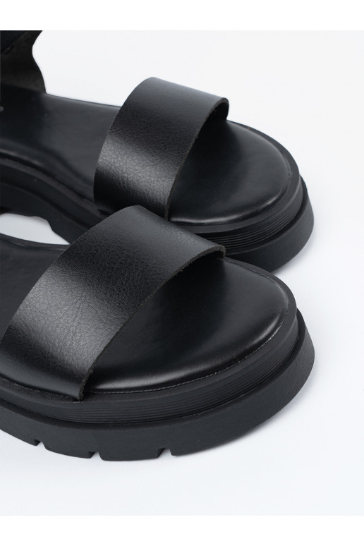 Žabky  Černé s platformou Žabky  Černé s platformou