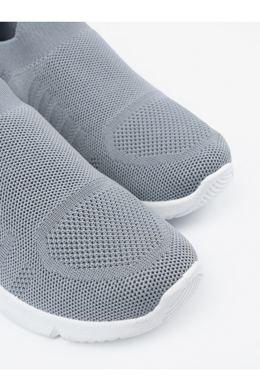 Boty ve sportovním stylu  šedá Boty ve sportovním stylu  šedá