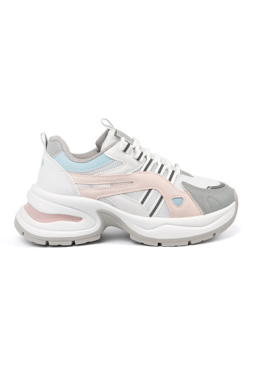 Pastelové barvy Boty ve sportovním stylus platformou