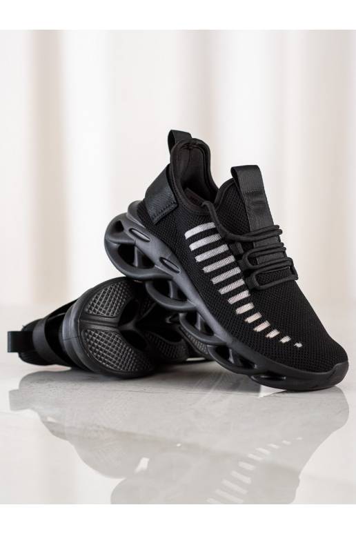Juodos spalvos Sneakers modelio batai...