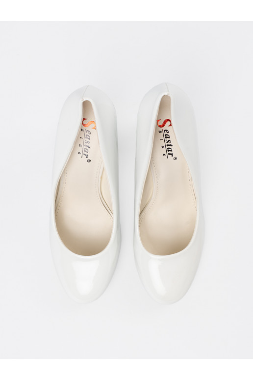 bílé vysoké podpatky  bílé vysoké podpatky