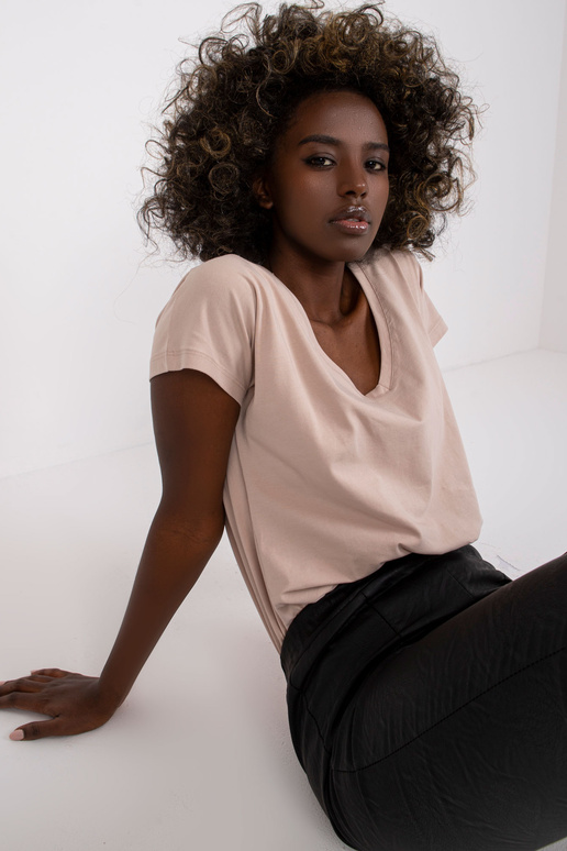 Tričko Emory light coffee