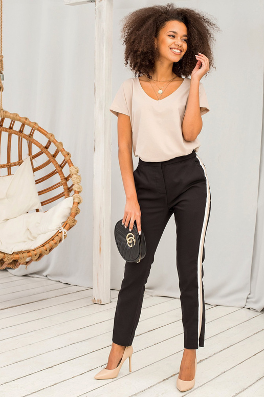 Tričko Emory light coffee