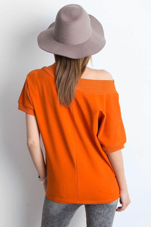 Tmavě oranžová Lemontree halenka