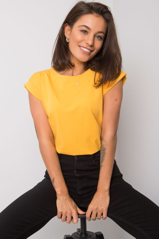 Světle oranžové tričko Revolution