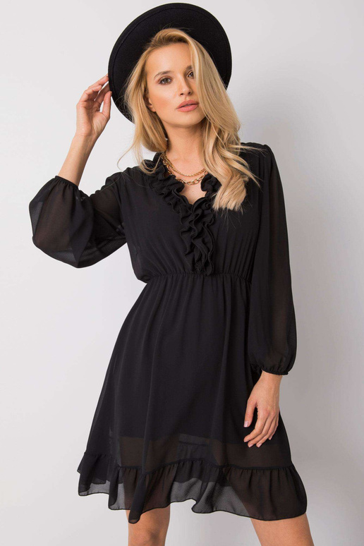 Šaty-TW-SK-BI-3078,75-černé