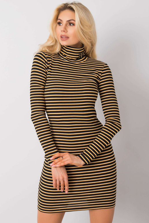 Černožluté šaty Adriana RUE PARIS