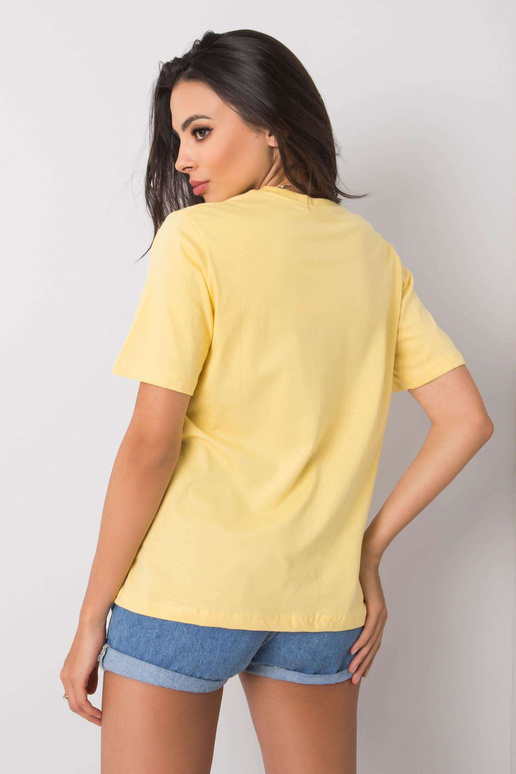 Žluté tričko s potiskem Gloria Žluté tričko s potiskem Gloria