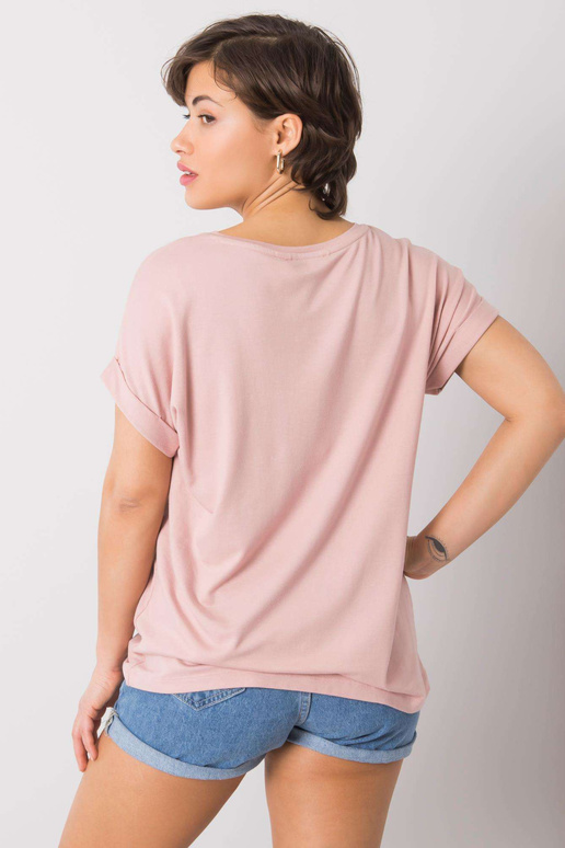 Špinavé růžové tričko Dafne RUE PARIS
