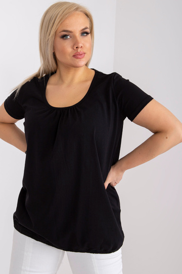 Černá plus size halenka s... 2