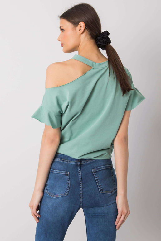 Pistáciová halenka Rosalee