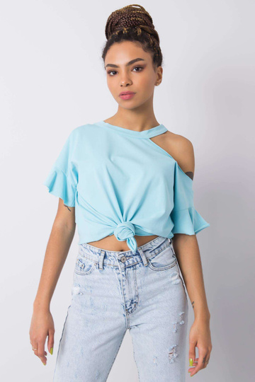 Světle modrá halenka Rosalee 2