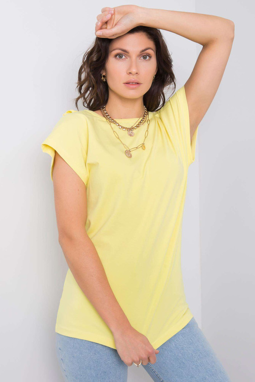 Žlutá halenka s volánky od Leanne