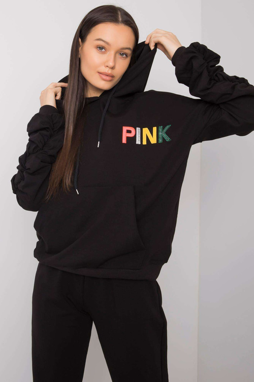 Černá tepláková souprava Nicelle