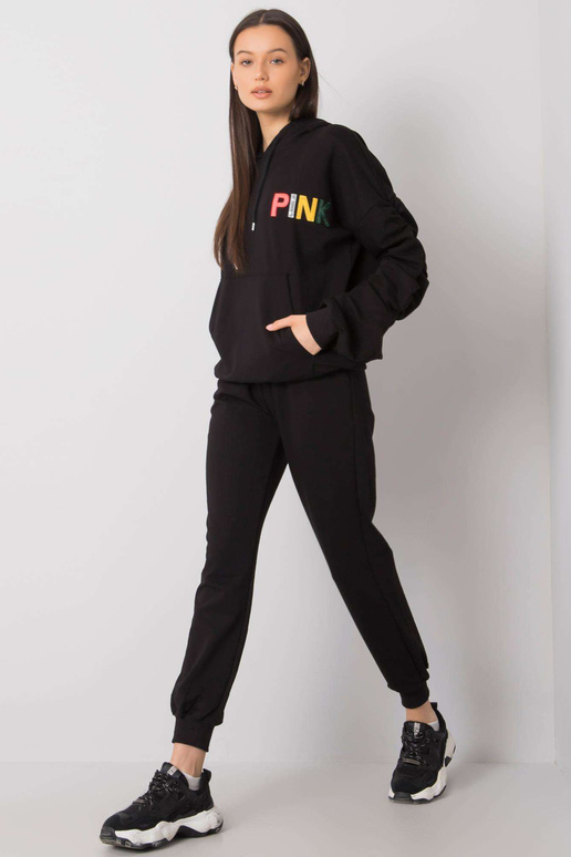 Černá tepláková souprava Nicelle