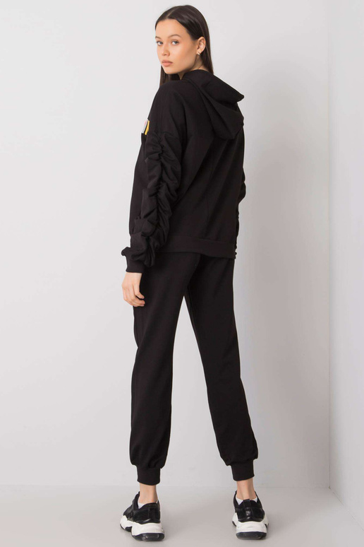 Černá tepláková souprava Nicelle