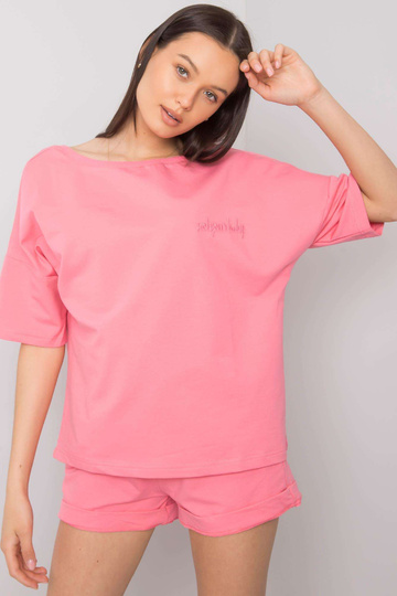 Růžový dámský komplet Quanesia 2