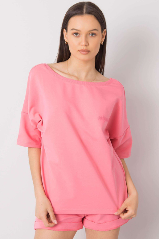 Růžový dámský komplet Quanesia