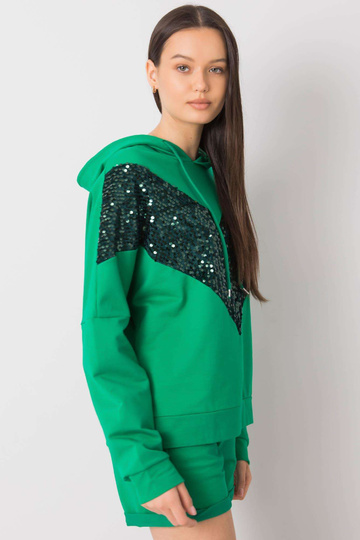 Zelený set s nášivkou Phylicia