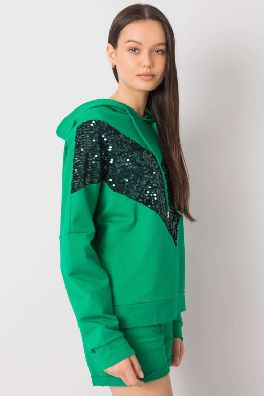 Zelený set s nášivkou Phylicia