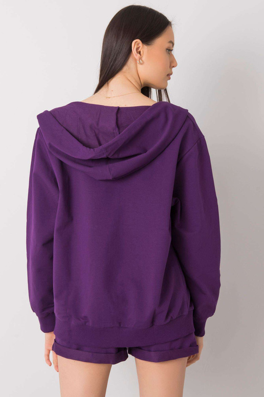 Tmavě fialová tepláková souprava Cosima