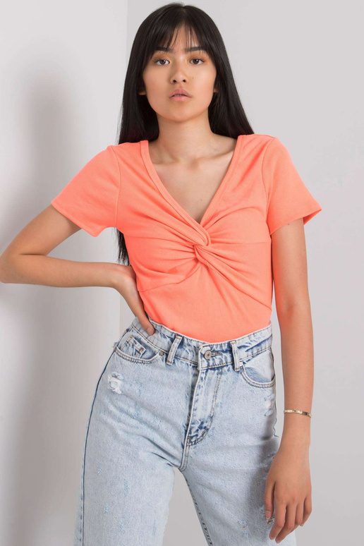 Fluo Coral ležérní halenka Sandra Fluo Coral ležérní halenka Sandra