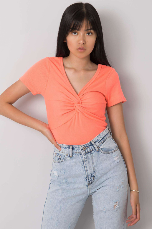 Fluo Coral ležérní halenka Sandra Fluo Coral ležérní halenka Sandra