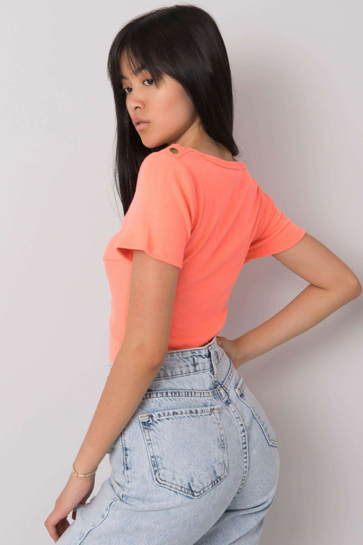 Fluo Coral ležérní halenka Sandra Fluo Coral ležérní halenka Sandra