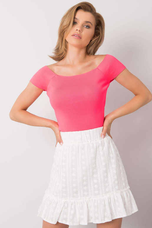 Fluo růžová vypasovaná halenka pro... Fluo růžová vypasovaná halenka pro...