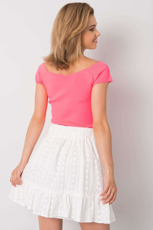 Fluo růžová vypasovaná halenka pro... Fluo růžová vypasovaná halenka pro...