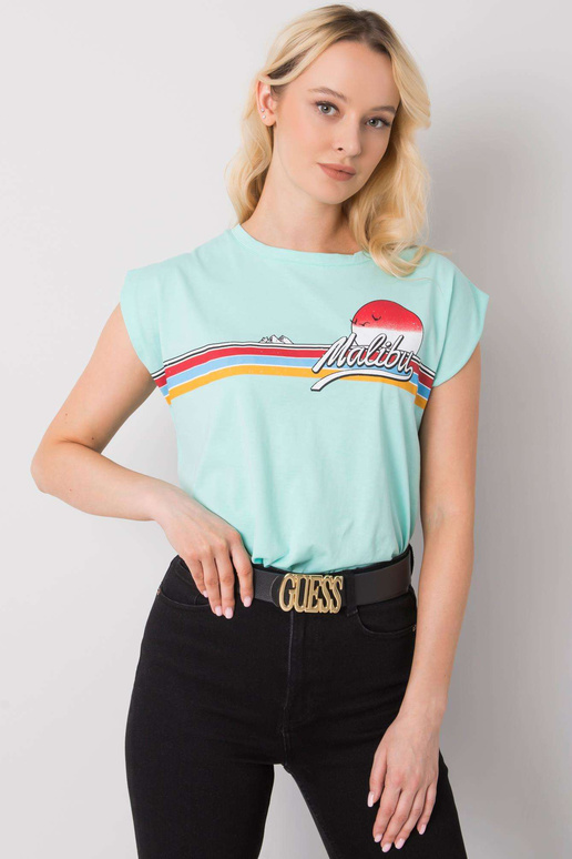 Tričko Malibu Print Mint