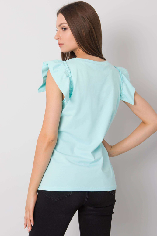 Beverly Print Mint halenka